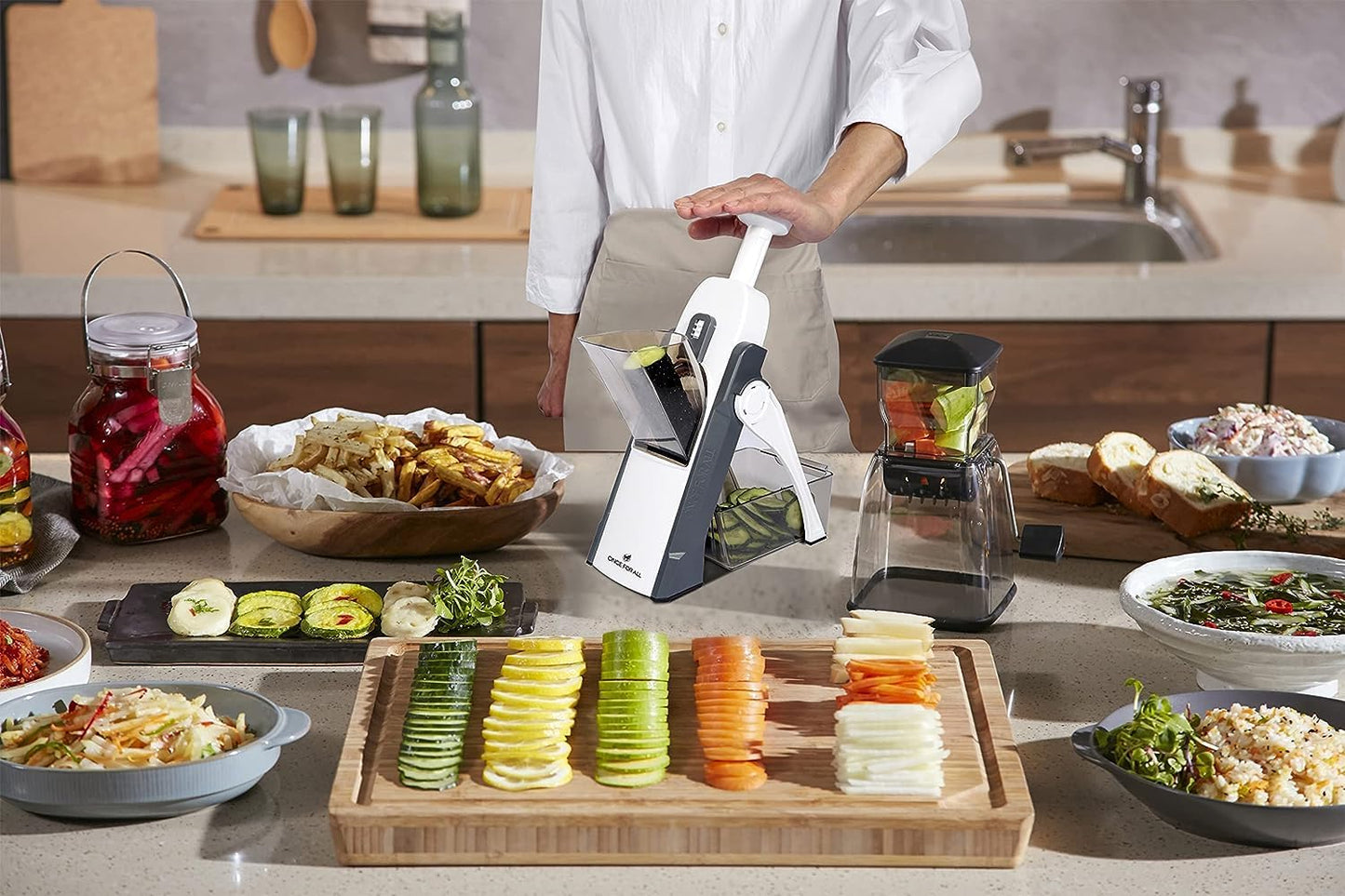 Cortador de Frutas, Verduras y Vegetales.