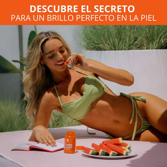 GOMITAS DE BETACAROTENO 🥕 PARA UNA PIEL PERFECTAMENTE BRONCEADA