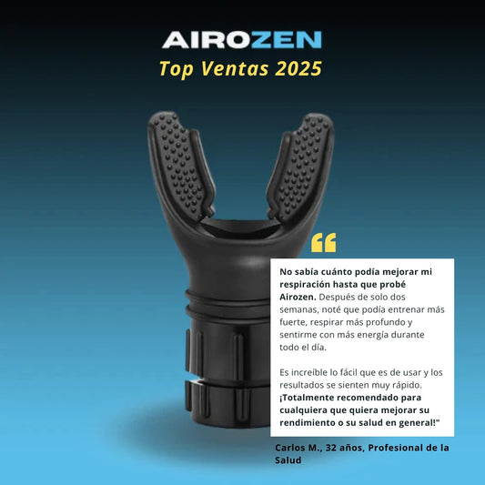 AIROZEN™ Premium | Airozen™ – Entrenador de Respiración para Sentirte con Más Energía y Menos Cansancio