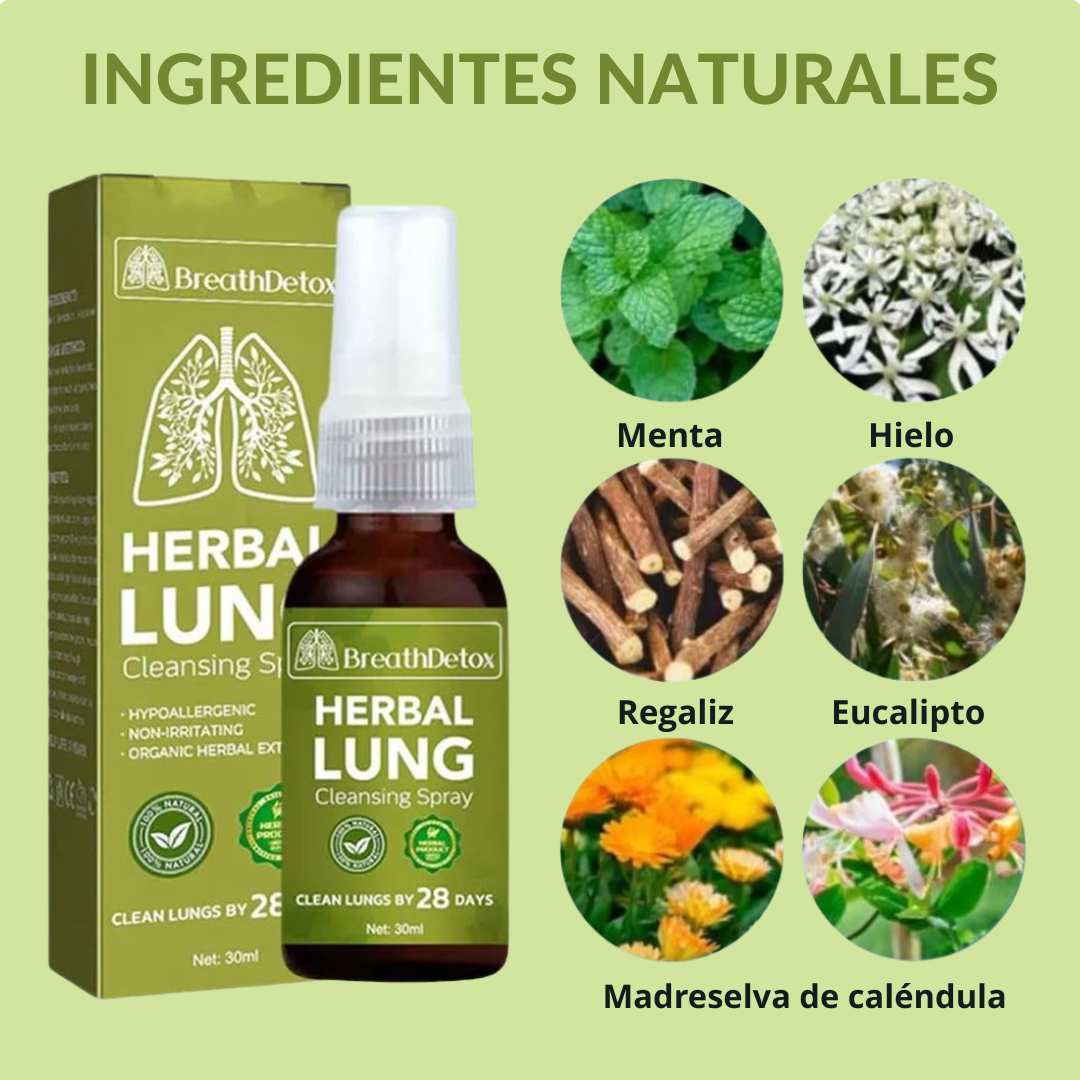 HERBAL LUNG™ | Limpieza Pulmonar Natural y Efectiva